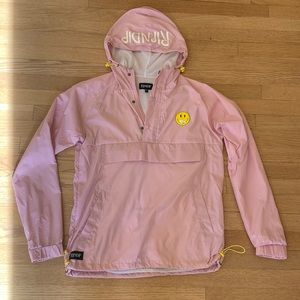 Rip n Dip pink windbreaker